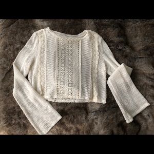 Crochet crop top